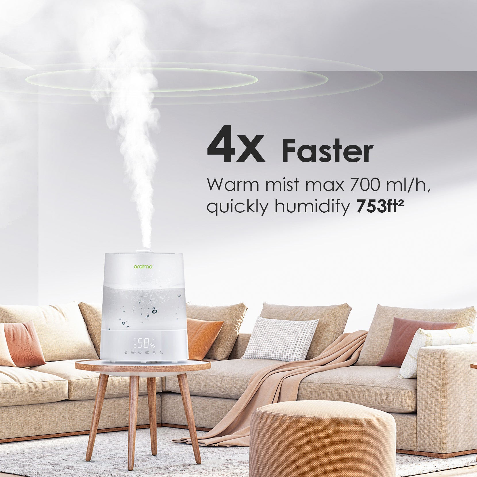 Oraimo 6L Humidifiers for Large Room
